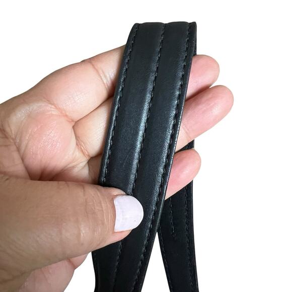 Coach Vintage Black Leather Legacy Studio Flap Shoulder Bag NWOT - Picture 10 of 16